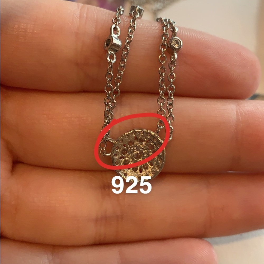 Double chain necklace - Picture 2 of 5